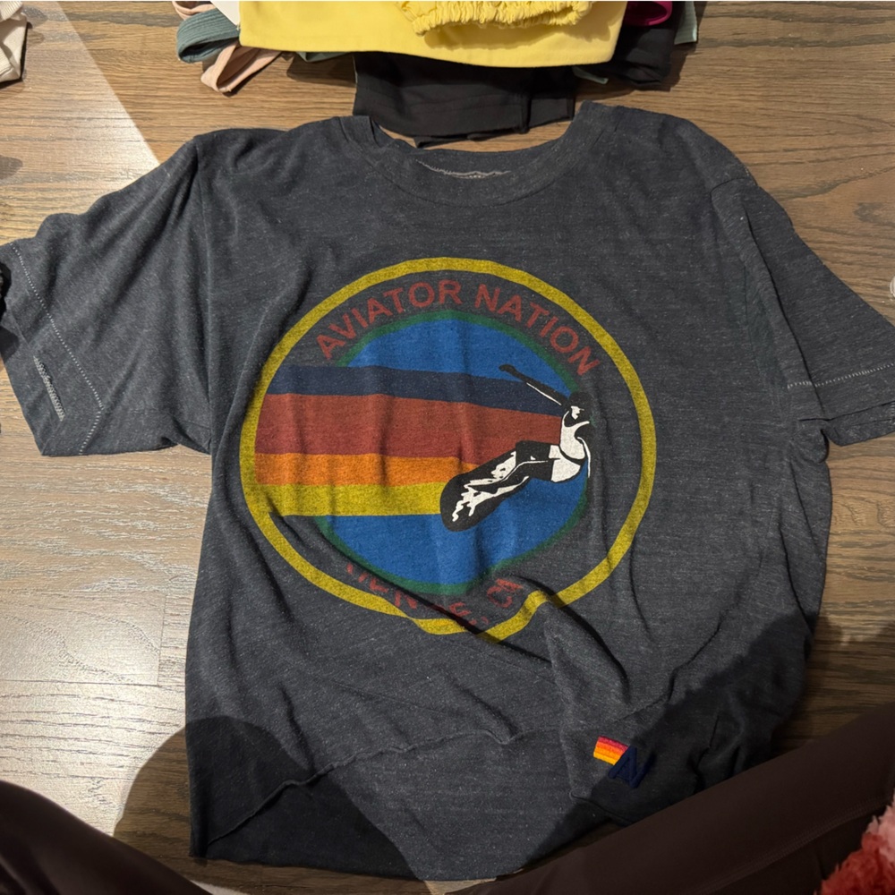 Aviator Nation baby tee